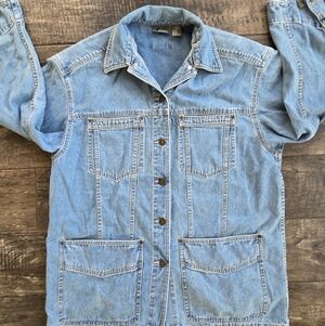 Light Blue Denim Jacket for Women